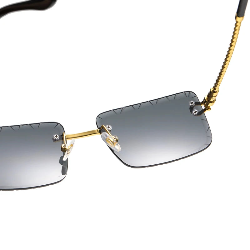 AHEM CRYSTAL RISE GLASSES